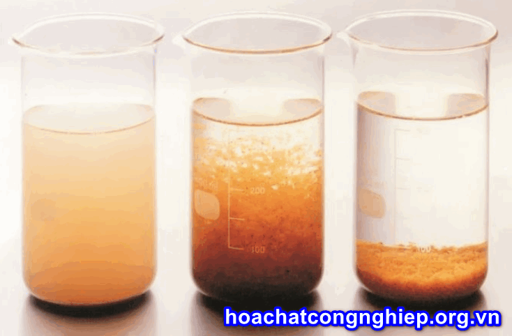 Hóa chất keo tụ xử lý ô nhiễm nước thải công nghiệp