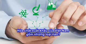 Hóa chất xuất khẩu của Việt Nam gồm những loại nào?