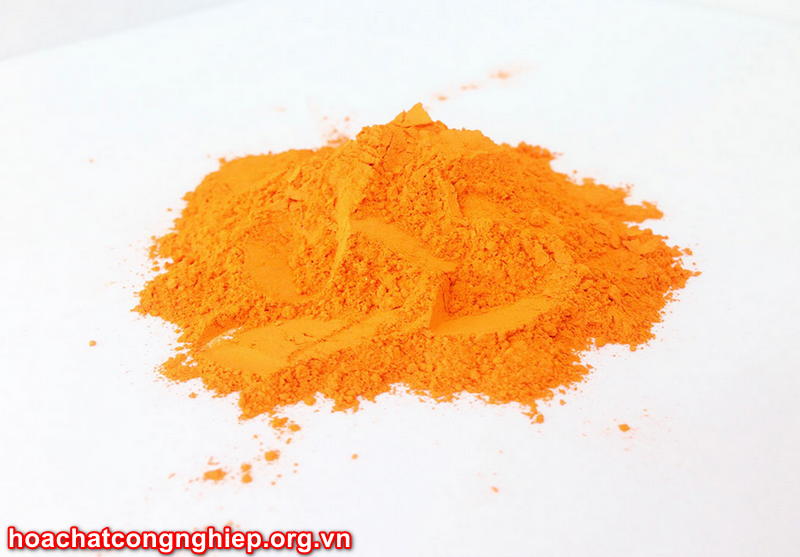 Thủy ngân oxit là hóa chất độc hại  có màu cam hoặc màu đỏ cấm sử dụng
