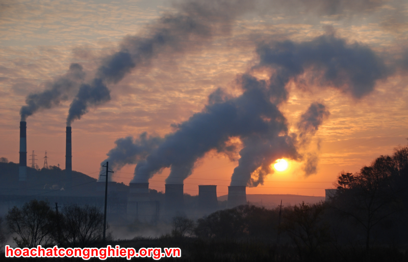Ô nhiễm không khí chủ yếu là do hoạt động sản xuấ tại các khu công nghiệp